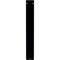 Ekena Millwork Loera Wrought Iron Bracket, (Triple center brace), Powder Coated Black 2"W x 12"D x 15"H BKTM02X12X15TLO - alternate 2